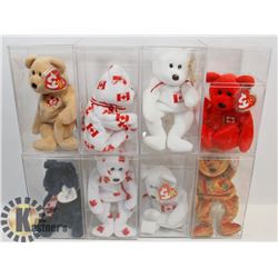 TY BEANIES CANADA EXCLUSIVE RETIRED BEARS