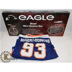 RYAN NUGENT HOPKINS JERSEY CHILD SIZE WITH EAGLE