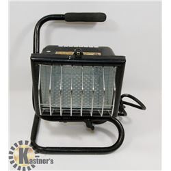 BLACK PORTABLE WORK LIGHT