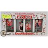 Image 1 : SET OF 4 BETTY BOOP 10 OZ GLASSES.