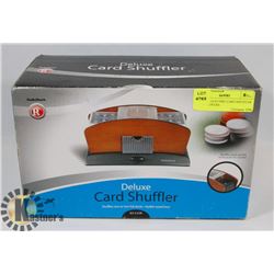 DELUXE ELECTRIC CARD SHUFFLER UP TO 2 DECKS