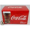 Image 1 : NEW COCA-COLA  6 X 495ML  GLASSES