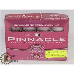 BOX OF NEW PINNACLE CLR SUPPORT BREAST CANCER GOLF