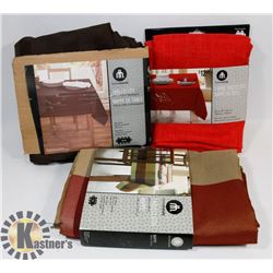 LOT OF 3 NEW TABLE CLOTHES