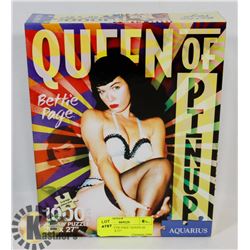 1000 PC BETTIE PAGE "QUEEN OF PINUP" 20" X 27"