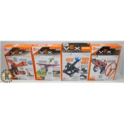 SET OF 4 NEW HEXBUG VEX ROBOTS.KIDS