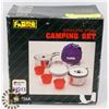 Image 1 : WORLD FAMOUS STAINLESS STEEL CAMPING SET