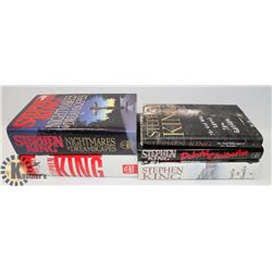 FLAT OF HARD COVER STEPHEN KING BOOKS