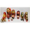 Image 1 : VINTAGE NESTING DOLLS 5 SETS.