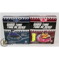 SET OF 2 NEW RENEGADES SNOW TUBES