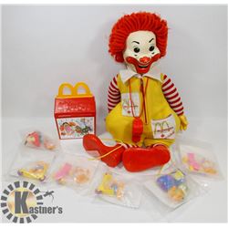 VINTAGE 1989 MCDONALDS ITEMS FISHER PRICE