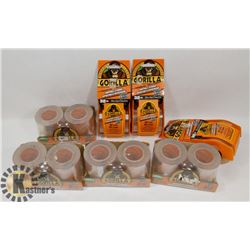 FLAT OF NEW GORILLA PACKING TAPE