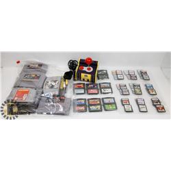 LARGE FLAT OF VARIETY OF NINTENDO