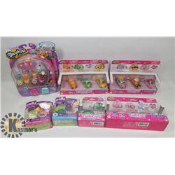 FLAT OF SEALED 3 SHOPKINS CUTIE CAR SETS