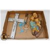 Image 1 : FLAT OF RELIGIOUS DECORATIONS