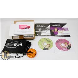 NEW FORBES RILEY SPINGYM DVD EXERCISE SYSTEM