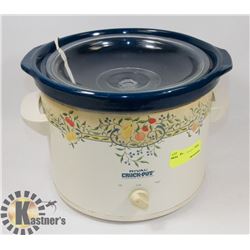 RIVAL CROCK POT STONEWARE SLOW COOKER