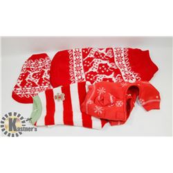 BUNDLE OF DOG CLOTHES