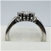 Image 3 : SILVER 7 ILLUSION SET DIAMOND RING
