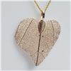 Image 2 : NATURAL LEAF NECKLACE