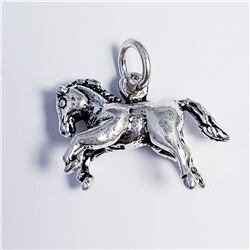 SILVER HORSE PENDANT