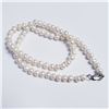 Image 3 : SILVER FRESHWATER PEARL NECKLACE