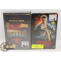 STRANGER THINGS SEASON 1 & 2 BLU RAY NEW, SEALED
