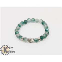 # 26-FLUORITE BEAD BRACELET
