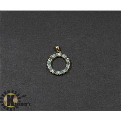 #101-GENUINE EMERALD PENDANT