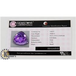 #189- ALEXANDRITE GEMSTONE 29.85CT