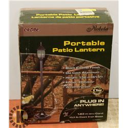 PORTABLE PATIO LANTERN