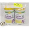 Image 1 : LOT OF 2 RENEW LIFE ORGANIC CLEAR FIBRE POWDER