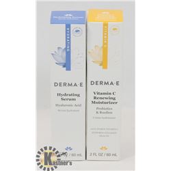 DERMA-E HYDRATING SERUM AND VITAMIN C RENEWING