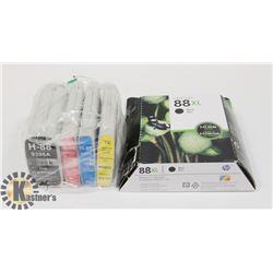 HP88XL PRINTER CARTRIDGE BLACK AND HP88XL BLACK,