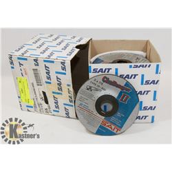 25PC SAIT GRINDING WHEELS 60 GRIT