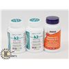 Image 1 : LOT OF PRAIRIE NATURALS K3 & NOW D3 VITAMINS