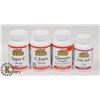 Image 1 : LOT OF NATURE FACTORS VITAMINS INCL SUPER C,