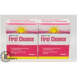 LOT OF 2 RENEW LIFE FIRST CLEANSE 15 DAY PROGRAM