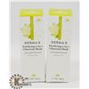 Image 1 : LOT OF 2 DERMA-PURIFYING 2 IN 1 CHARCOAL MASKS