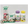 Image 1 : BAG OF ASSORTED VITAMINS INCL VENAFORCE GEL,