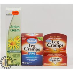 LOT OF HYLAND'S LEG CRAMPS HOMEOPATHY MEDICINE &