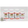 Image 1 : LOT OF 4 NATURE FACTORS VITAMINS INCL SUPER C, C