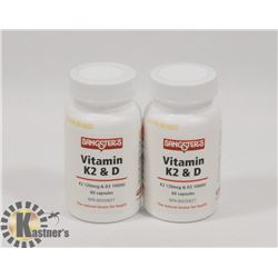 LOT OF 2 SANGSTERS K3 & D CAPSULES,