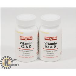 LOT OF 2 SANGSTERS K3 & D CAPSULES,