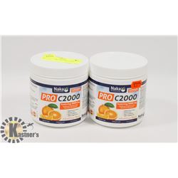LOT OF 2 NAKA 300G PRO C2000 POWDER,