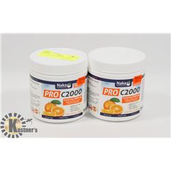 LOT OF 2 NAKA 300G PRO C2000 POWDER,