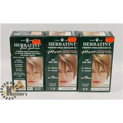 BAG OF ASST HERBATINT PERMANENT HERBAL HAIR COLOR