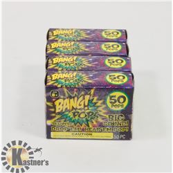 4 NEW PACKS BANG! POPS / 50 PER