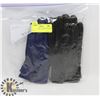 Image 1 : 2 PACK LADIES LEATHER GLOVES SZ MED