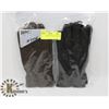 Image 1 : 2 PACK LADIES LEATHER GLOVES SZ MED